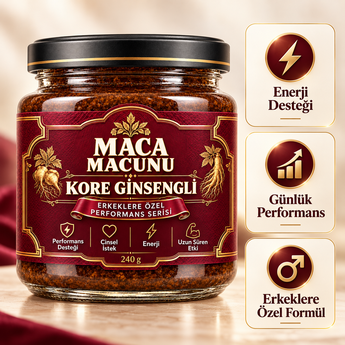 ORGANİK MACA MACUNU